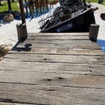 OH TO BE A CHILD AGAIN! BUSSELTON BEACH'S SHIPWRECK PLAY AREA WITH RAILWAY SLEEPER STEPS & WALKWAY