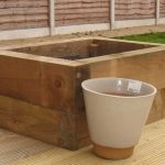 How to build a raised bed with railway sleepers