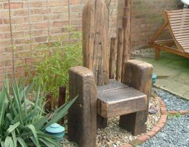 BENCHES & CHAIRS from Railway Sleepers